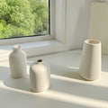 3pcs Modern Ceramic Vases, Rustic Porcelain Art Vases, Home Decor, Perfect Living Room Decor, Modern Farmhouse Decor, Bedroom Decor, Various Scene Decor, Holiday Gifts