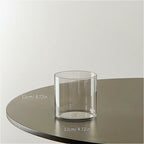 Contemporary Circular Acrylic Vase • Drop-Resistant Design • Ideal for Hydroponic Plants • Excellent Gift for Spouse • Perfect for Living Rooms, Windowsills, Offices, Desktops, Bedrooms, Kitchens