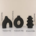 3pcs Artistic Vase. Home Decorations, Can Be Used to Insert Dried Flowers, Artificial Flowers. Suitable for Living Room Coffee Table, TV Cabinet, Bedroom Bedside Table, Dressing Table, Study Desk And Other Home Spaces