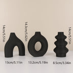 3pcs Artistic Vase. Home Decorations, Can Be Used to Insert Dried Flowers, Artificial Flowers. Suitable for Living Room Coffee Table, TV Cabinet, Bedroom Bedside Table, Dressing Table, Study Desk And Other Home Spaces