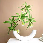 Elegant Vase Nordic Style 1pc Simple and Elegant Vase Furniture | High-End Living Room Soft Decoration Creative Accent